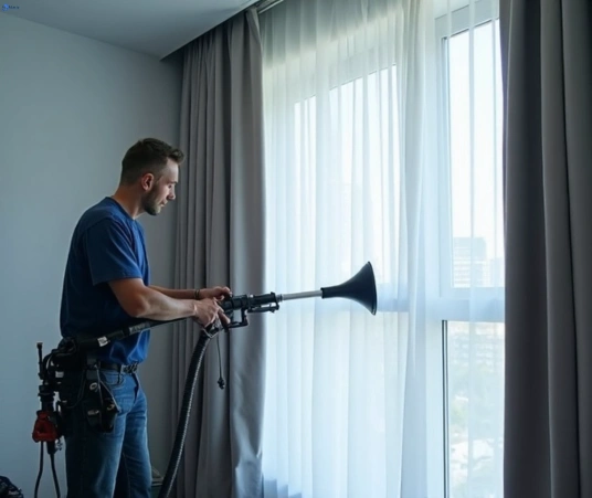 Professional drapes cleaning process tools Matty Curtain Cleaning wulkuraka