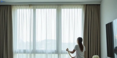 Delicate sheer drape cleaning wulkuraka Matty Curtain Cleaning