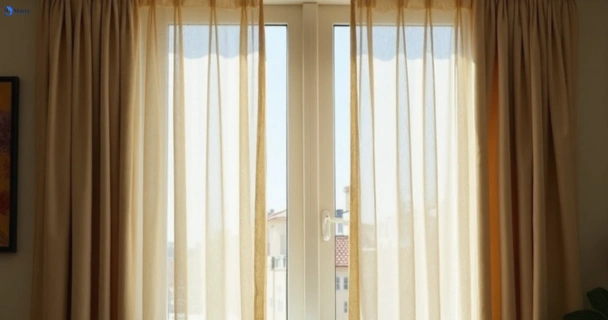 Dull dusty drapes in wulkuraka before professional cleaning